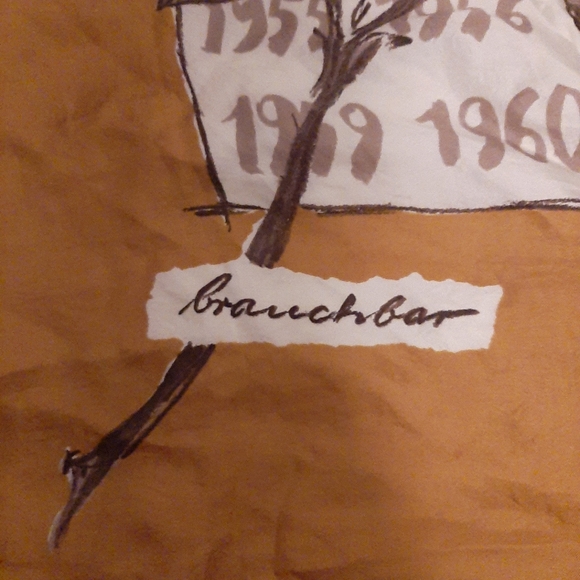 Vintage Creation Brauchbar Silk Scarf - Picture 2 of 4